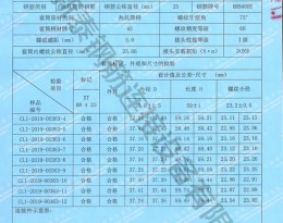 檢驗報告